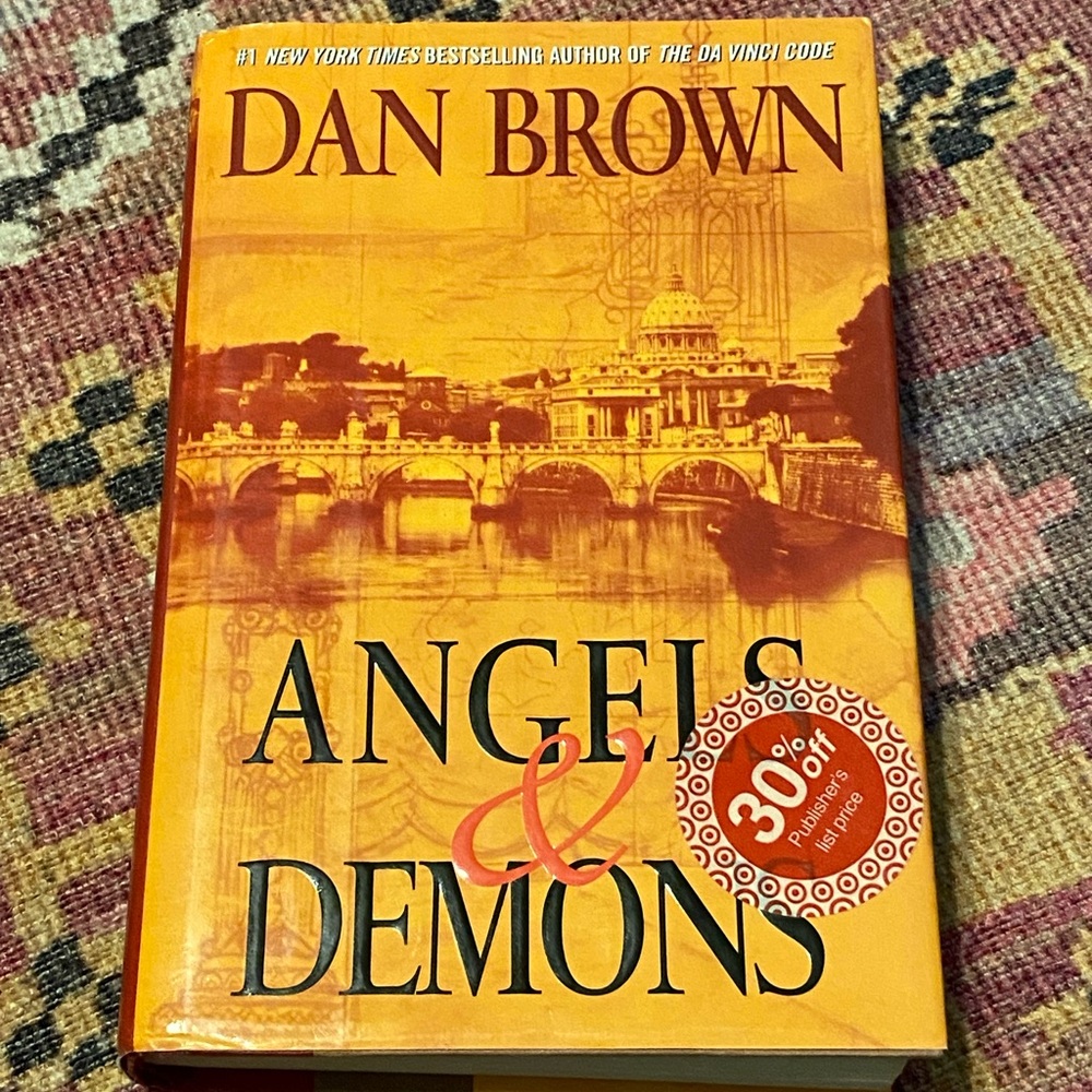Angels & Demons Hardcover Book